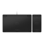 3Dconnexion Keyboard Pro with Numpad teclado Oficina USB + RF Wireless + Bluetooth QWERTZ Alemán Negro