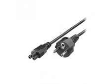 3GO CTREBOL cable de alimentación Negro CEE7/7 C6 acoplador