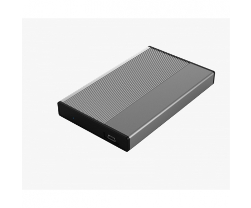 3GO HDD25GY21 caja para disco duro externo Caja de disco duro (HDD) Gris 2.5