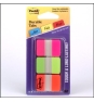 3M 686-PGO lengüeta de índice Separador en blanco con pestaña Verde, Naranja, Rosa
