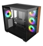 ABYSM Caja ATX Danube Sava Nature 285B Black