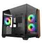 ABYSM Caja M-ATX Danube Sava Nature 285C Black