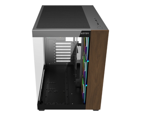 ABYSM Caja M-ATX Danube Sava Nature 285C Black