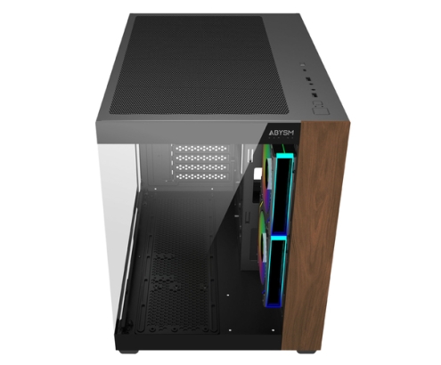 ABYSM Caja M-ATX Danube Sava Nature 285C Black