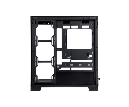 ABYSM Danube Sava H500 Black Escritorio Negro, Transparente