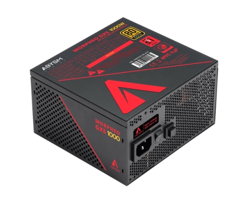 ABYSM Morpheo GX5 1000W unidad de fuente de alimentación 20+4 pin ATX ATX Negro, Rojo