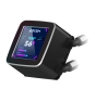 ABYSM Oceanic LCD 360 ARGB Procesador Sistema de refrigeración líquida todo en uno 12 cm Negro 1 pieza(s)