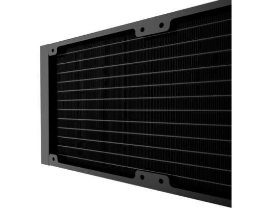 ABYSM Oceanic LCD 360 ARGB Procesador Sistema de refrigeración líquida todo en uno 12 cm Negro 1 pieza(s)