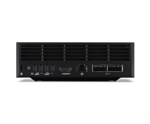 Acer Veriton VGN100 GB10 128 GB LPDDR5x-SDRAM 4 TB SSD DGX OS Mini PC Puesto de trabajo Negro, Gris