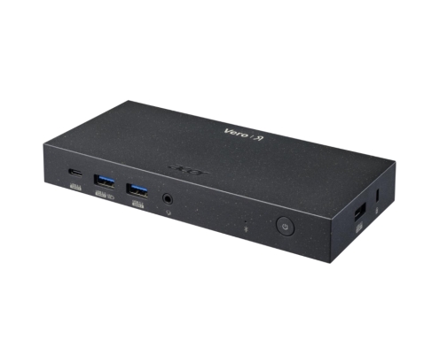 Acer Vero MST Dock M33 100W PD - Black EU (Retail pack) Alámbrico USB 3.2 Gen 2 (3.1 Gen 2) Type-C Negro