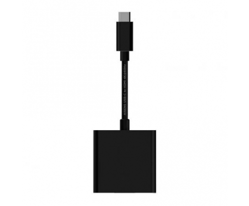 ADAPTADOR AISENS USB TIPO-C MACHO A HDMI 4K HEMBRA 15CM NEGRO A109-0344