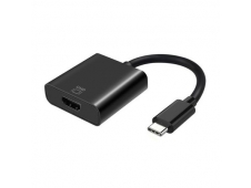ADAPTADOR AISENS USB TIPO-C MACHO A HDMI 4K HEMBRA 15CM NEGRO A109-034...