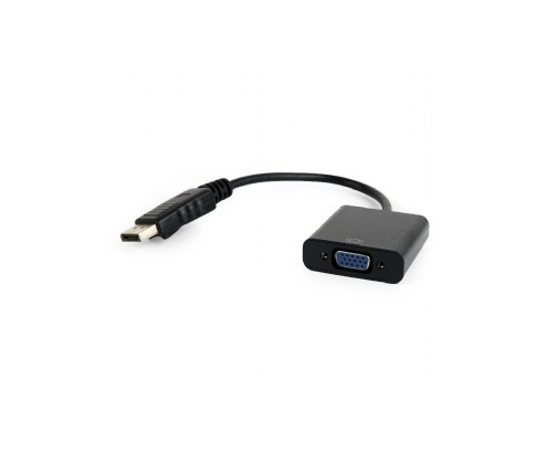 ADAPTADOR DISPLAYPORT MACHO A VGA HEMBRA  A-DPM-VGAF-02