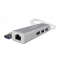 ADAPTADOR ETHERNET USB 3.0 APPROX GIGABIT + HUB USB 3.0 APPC07GHUB