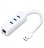 ADAPTADOR ETHERNET USB  3.0 TP-LINK UE330 DE USB3.0 A ETHERNET GIGABIT CON HUB 3P USB3.0