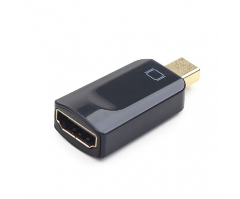 ADAPTADOR GEMBIRD MINI DISPLAYPORT MACHO A HDMI HEMBRA NEGRO A-MDPM-HDMIF-01