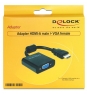 ADAPTADOR HDMI M A VGA H DELOCK 65512