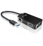 ADAPTADOR J5CREATE USB 3.0 A VGA/GIGABIT LAN/US JUA370