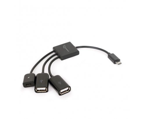 ADAPTADOR OTG-2 UHB-OTG-02 MICRO-USB A/ MICRO-USB-B/ USB 2.0/ MACHO-HEMBRA UHB-OTG-02