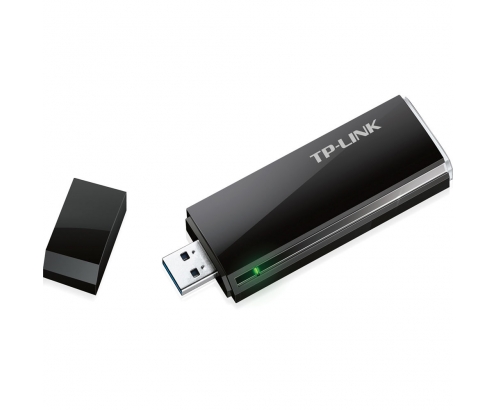 Adaptador tp-link usb 2.0 dual band wifi 867mbit/s ac1300 2.4ghz 5ghz negro ARCHERT4U