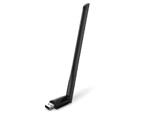 ADAPTADOR USB DOBLE BANDA TP-LINK AC600 200MB EN 2.4GHZ Y 433MB EN 5GHZ USB2.0 CON ANTENA DE ALTA GANANCIA 5DBI ARCHER T600U PLUS
