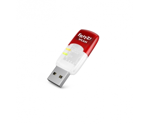 ADAPTADOR WIFI USB AVM FRITZ! WLAN USB Stick AC 430 MU-MIMO International - Adaptador inalámbrico USB, WiFi AC banda dual 20002810