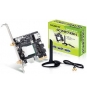 Adaptador y tarjeta de red gigabyte wlan bluetooth 1733 Mbit/s interno GCWB1733I-00-G