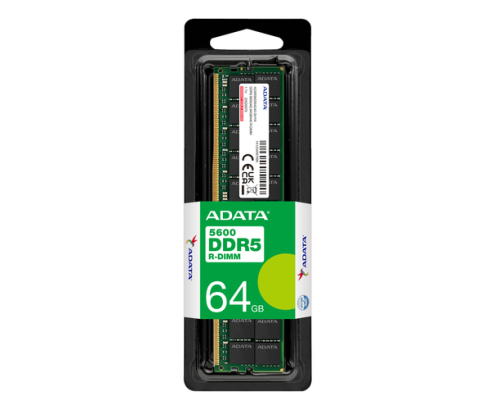 ADATA AD5R560064G40-SHYA módulo de memoria 64 GB 1 x 64 GB DDR5 5600 MT/s 288-pin DIMM ECC