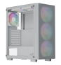 Aerocool B509A Flow ARGB Midi Tower Blanco