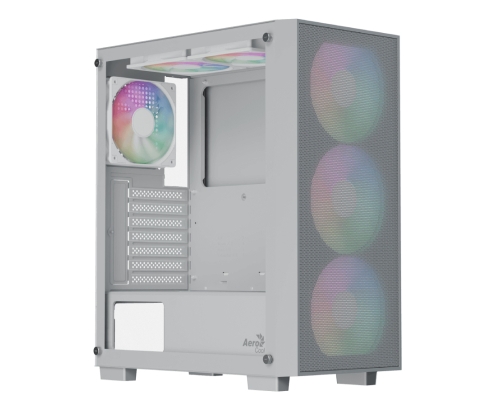 Aerocool B509A Flow ARGB Midi Tower Blanco