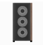 Aerocool D301A Mini Tower Negro, Madera