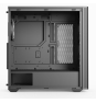 Aerocool D301A Mini Tower Negro, Madera