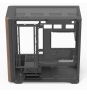 Aerocool D301A Mini Tower Negro, Madera