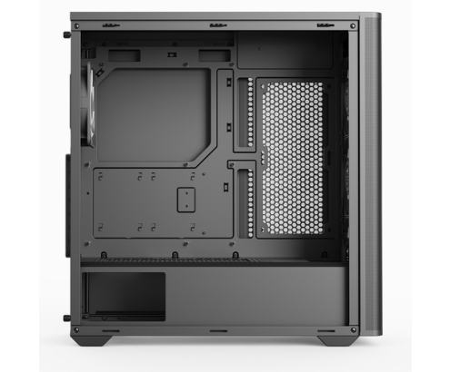 Aerocool D301A Mini Tower Negro, Madera
