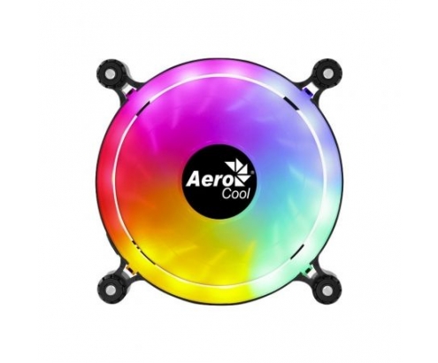 Aerocool Spectro 12 FRGB  Ventilador 12cm negro translucido SPECTRO12