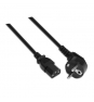 AISENS A132-0167 cable de transmisión Negro 1,5 m CEE7/7 C13 acoplador