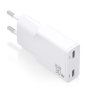 AISENS ASCH-30W2P048-W cargador de dispositivo móvil Cámara digital, MP3, MP4, Teléfono móvil, Navegante, Portátil, Consola de juegos portátil, 