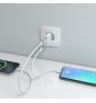 AISENS ASCH-30W2P048-W cargador de dispositivo móvil Cámara digital, MP3, MP4, Teléfono móvil, Navegante, Portátil, Consola de juegos portátil, 