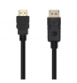AISENS Cable Conversor DisplayPort A HDMI, DP/M-HDMI/M, Negro, 1.0m