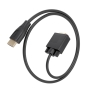 AISENS Cable Conversor HDMI a SVGA, HDMI A/M-SVGA/M, Negro, 1.0m