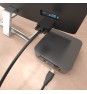 AISENS Cable Conversor HDMI a SVGA, HDMI A/M-SVGA/M, Negro, 1.0m