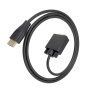 AISENS Cable Conversor HDMI a SVGA, HDMI A/M-SVGA/M, Negro, 1.5m