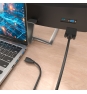 AISENS Cable Conversor HDMI a SVGA, HDMI A/M-SVGA/M, Negro, 1.5m