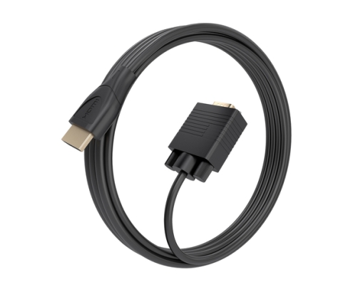 AISENS Cable Conversor HDMI a SVGA, HDMI A/M-SVGA/M, Negro, 2.0m