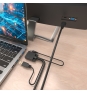 AISENS Cable Conversor SVGA+Audio a HDMI, SVGA/M+Jack 3.5/M+USB-A/M-HDMI A/M, Negro, 1.5m