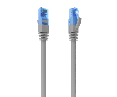 AISENS Cable De Red Latiguillo RJ45 Cat.6 UTP AWG26 CCA, Gris, 0.5 m