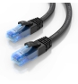 AISENS Cable De Red Latiguillo RJ45 Cat.6 UTP AWG26 CCA, Negro, 1.0 m