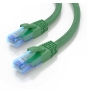 AISENS Cable De Red Latiguillo RJ45 Cat.6 UTP AWG26 CCA, Verde, 5.0 m