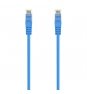 AISENS Cable de Red Latiguillo RJ45 LSZH Cat.6A 500 Mhz UTP AWG24, Azul, 1.0M