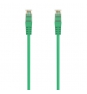AISENS Cable de Red Latiguillo RJ45 LSZH Cat.6A 500 Mhz UTP AWG24, Verde, 1.0M